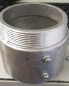 Adapter for conduit 3" aluminium